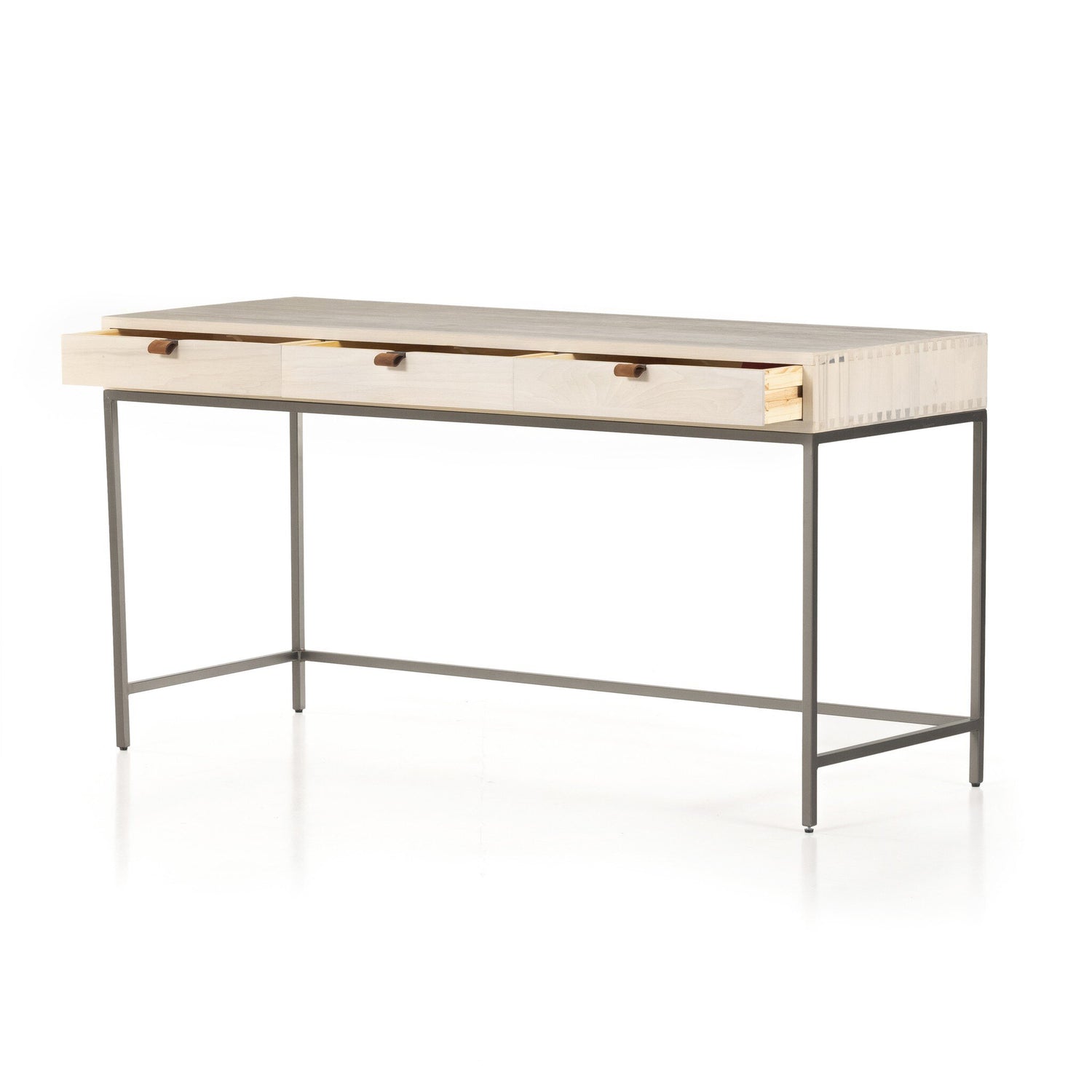 Trey Modular Writing Desk - Dove Poplar