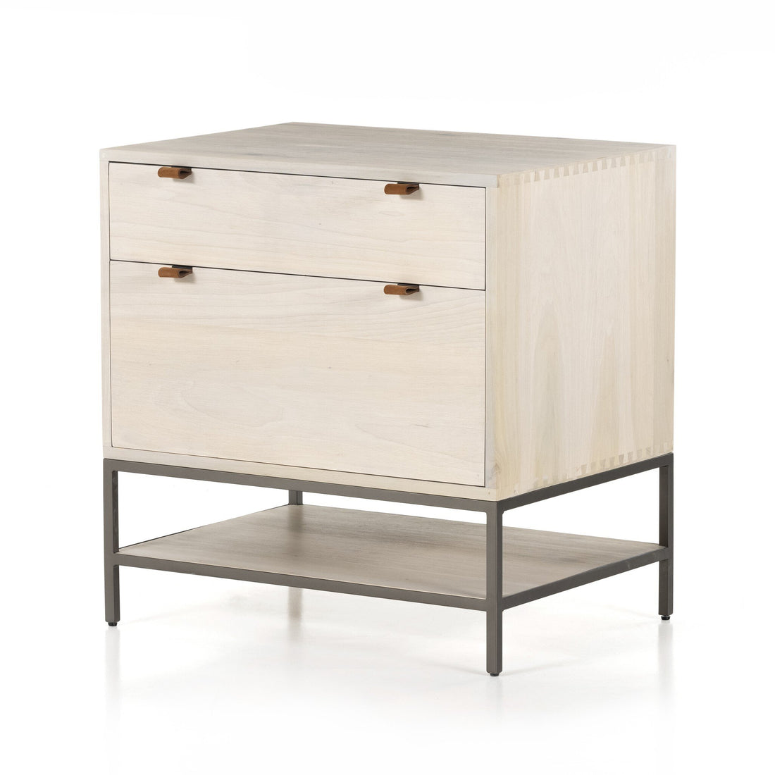 Trey Modular Filing Cabinet - Dove Poplar