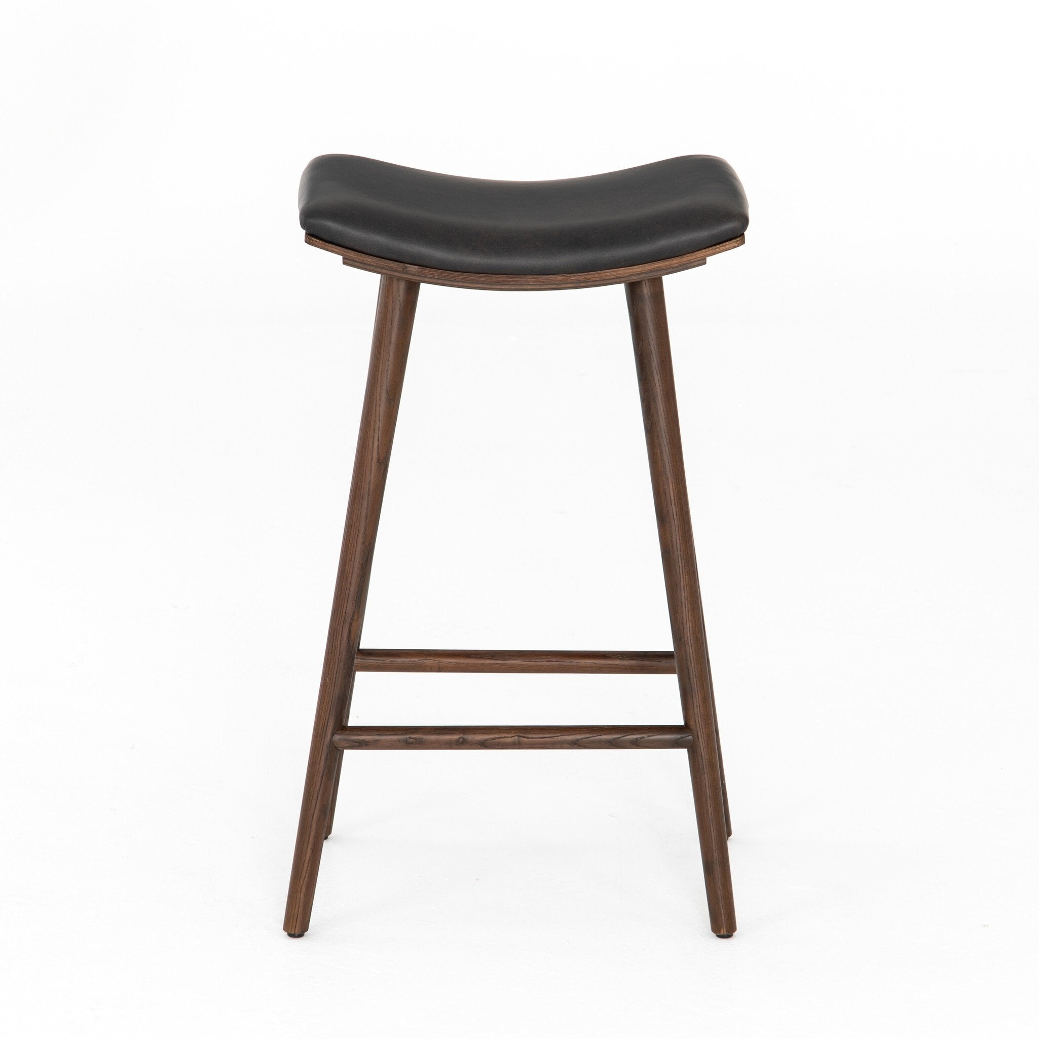 Union Bar + Counter Stool - Distressed Black