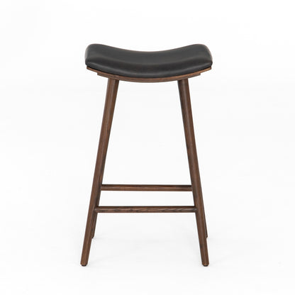 Union Bar + Counter Stool - Distressed Black