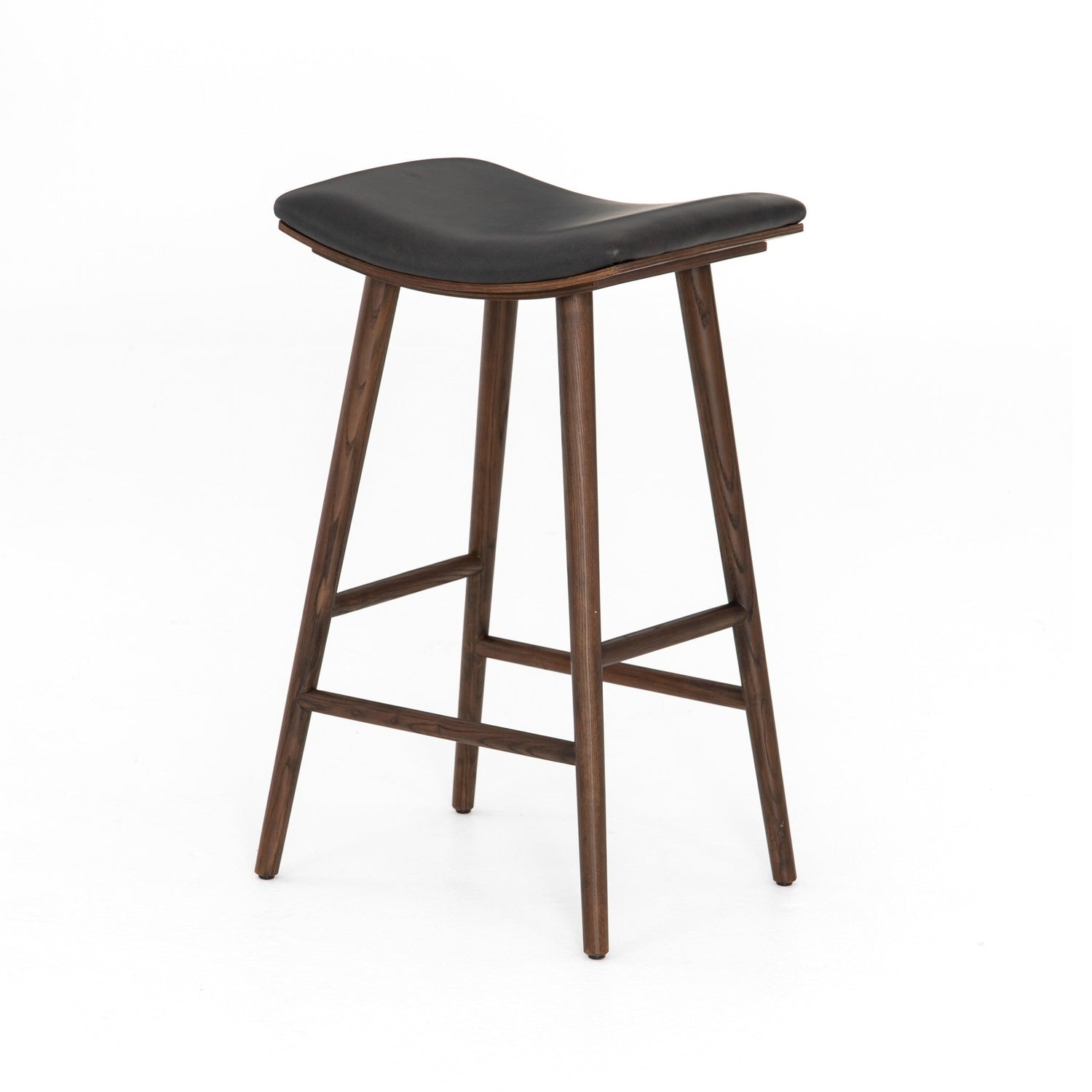 Union Bar + Counter Stool - Distressed Black