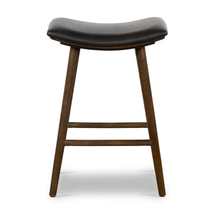 Union Bar + Counter Stool - Distressed Black