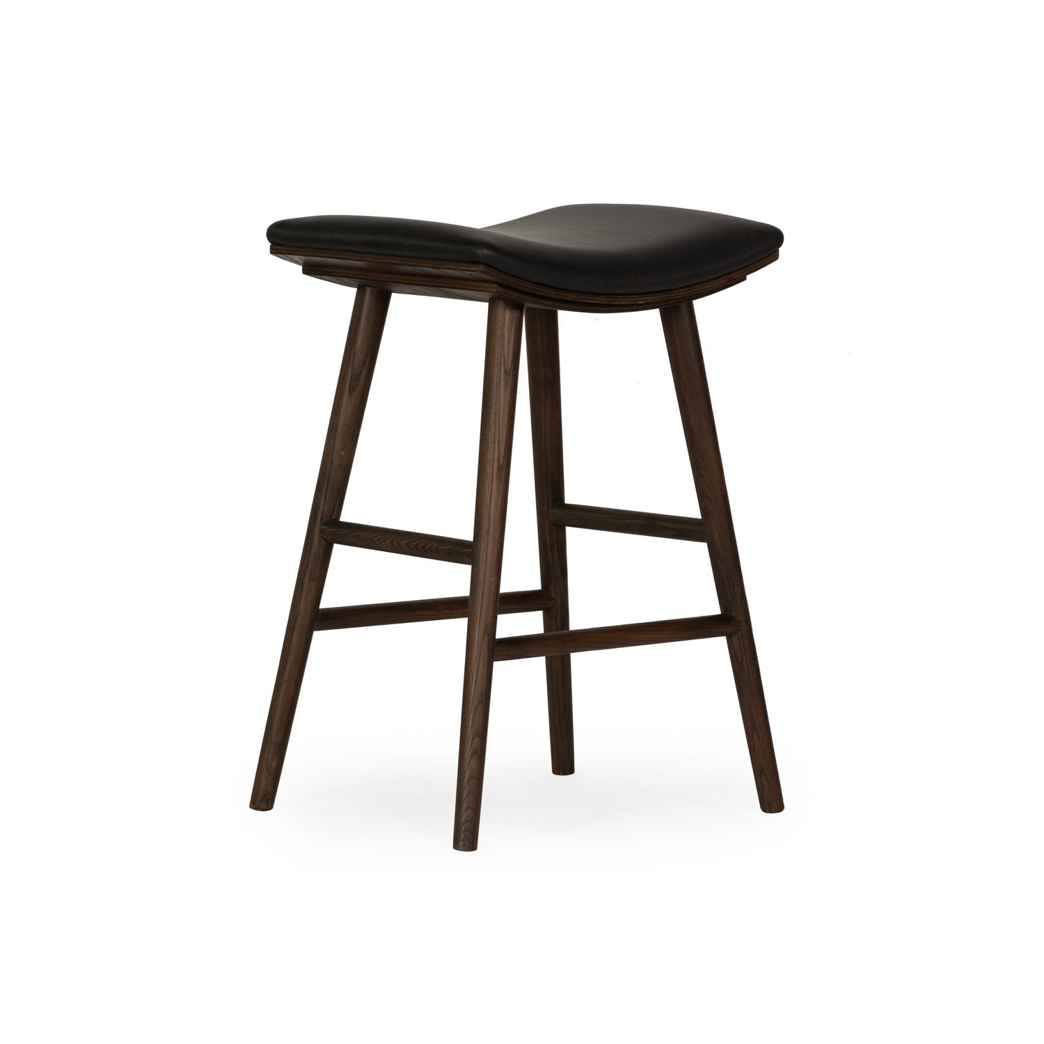 Union Bar + Counter Stool - Distressed Black