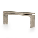 Matthes Reclaimed Pine Console Table - Weathered Wheat | ready to ship!