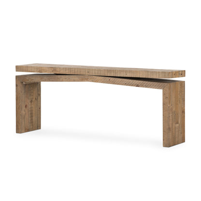 Matthes Reclaimed Pine Console Table - Sierra Rustic Natural