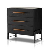 Rosedale 3 Drawer Dresser - Ebony Oak Veneer