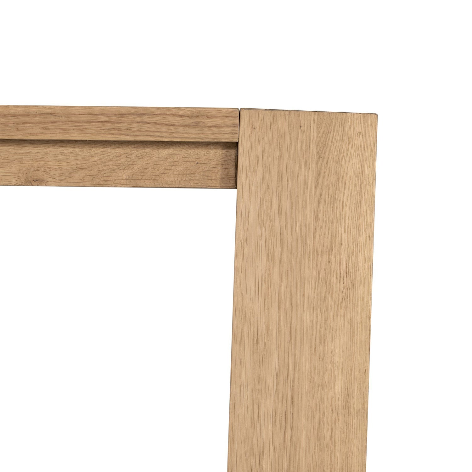 Capra Dining Table - Light Oak Resin