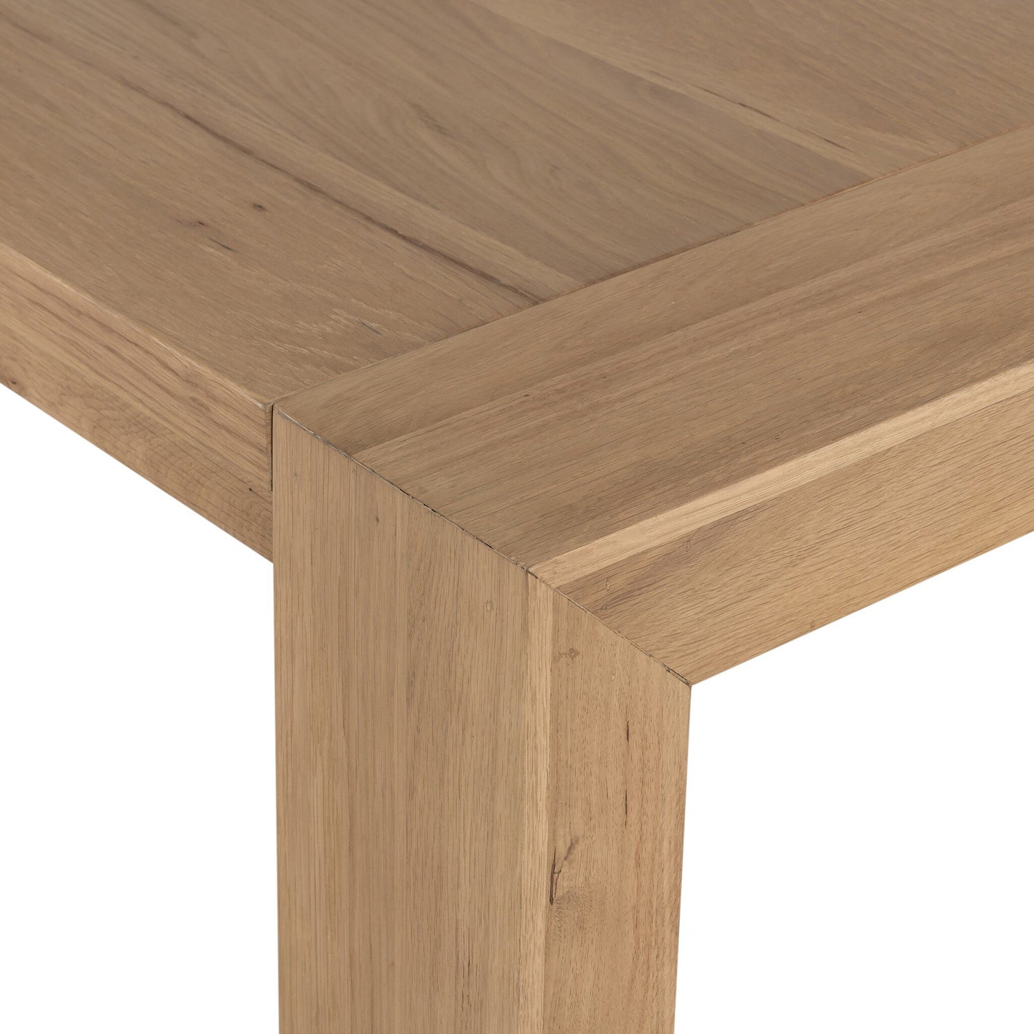 Capra Dining Table - Light Oak Resin