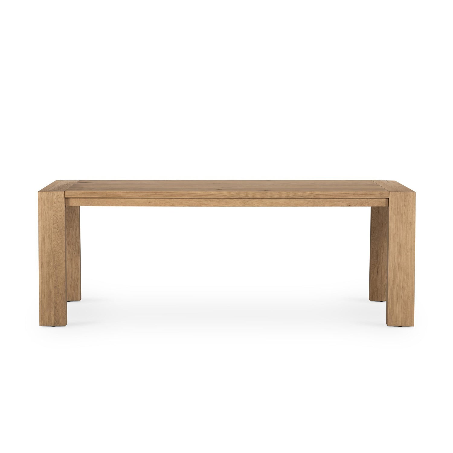 Capra Dining Table - Light Oak Resin