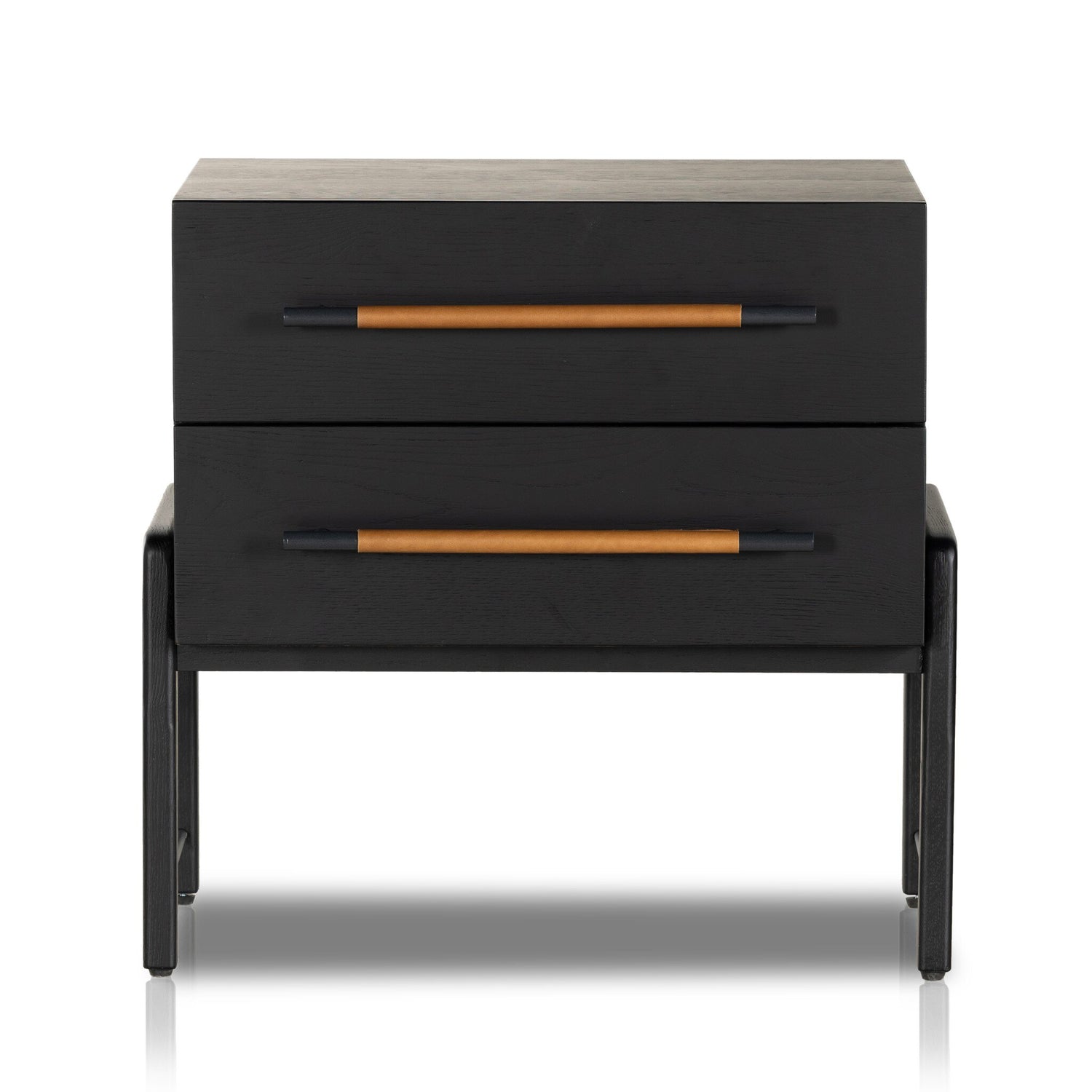 Rosedale Nightstand - Ebony Oak Veneer