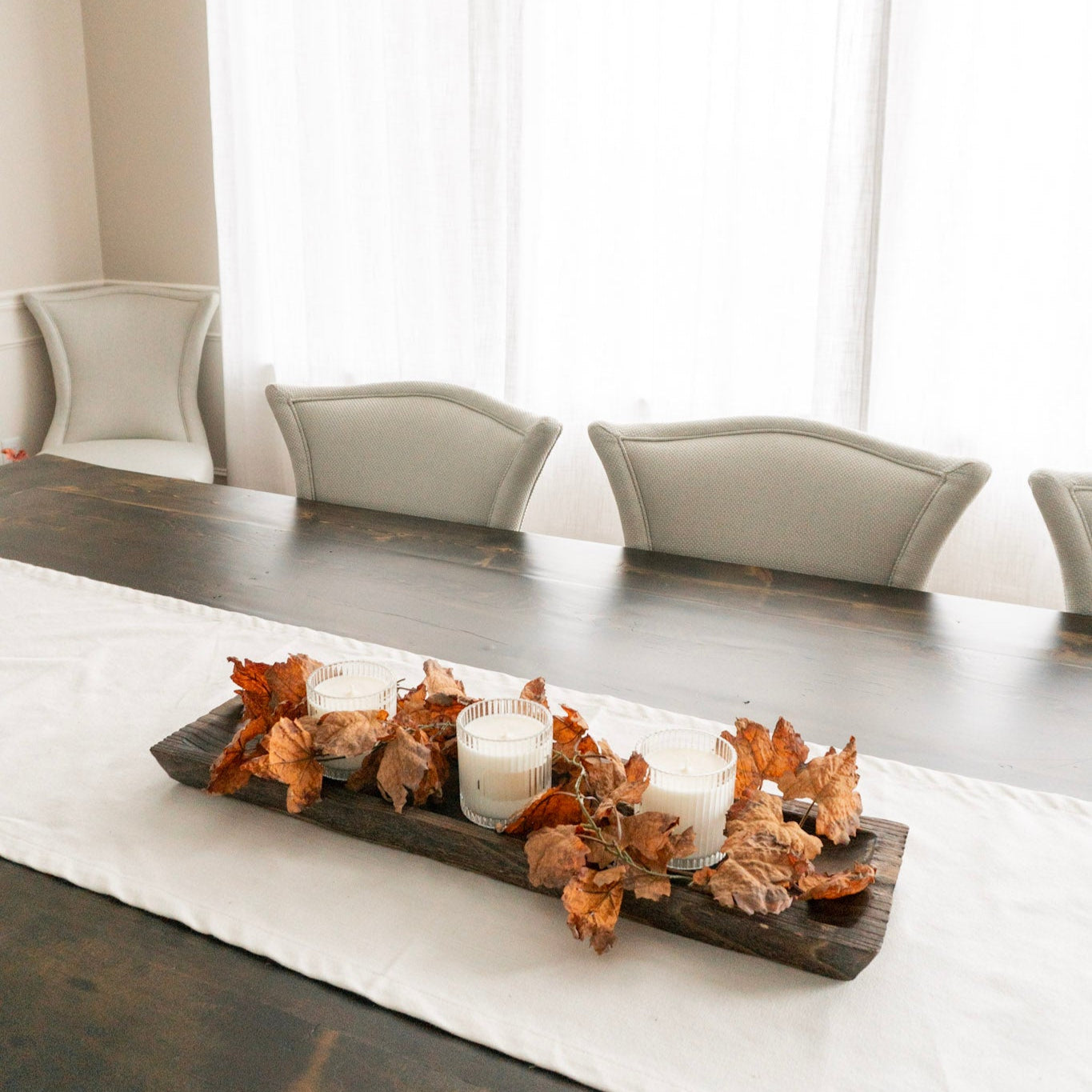 Cozy Leaf Centerpiece