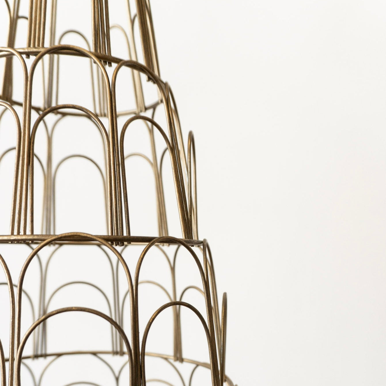 Metal Christmas Tree Card Holder