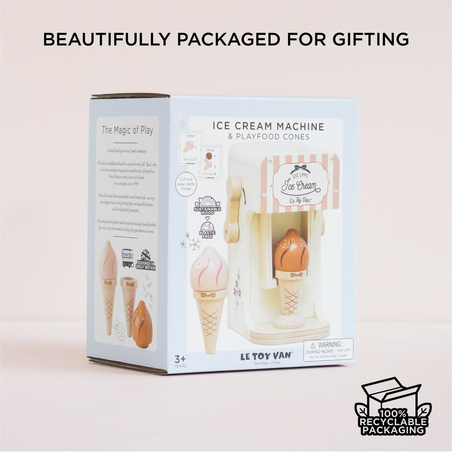 Ice Cream Machine &amp; Play Food Cones