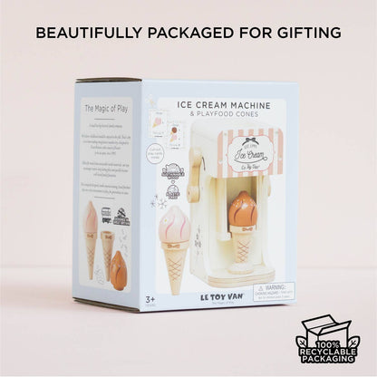 Ice Cream Machine &amp; Play Food Cones