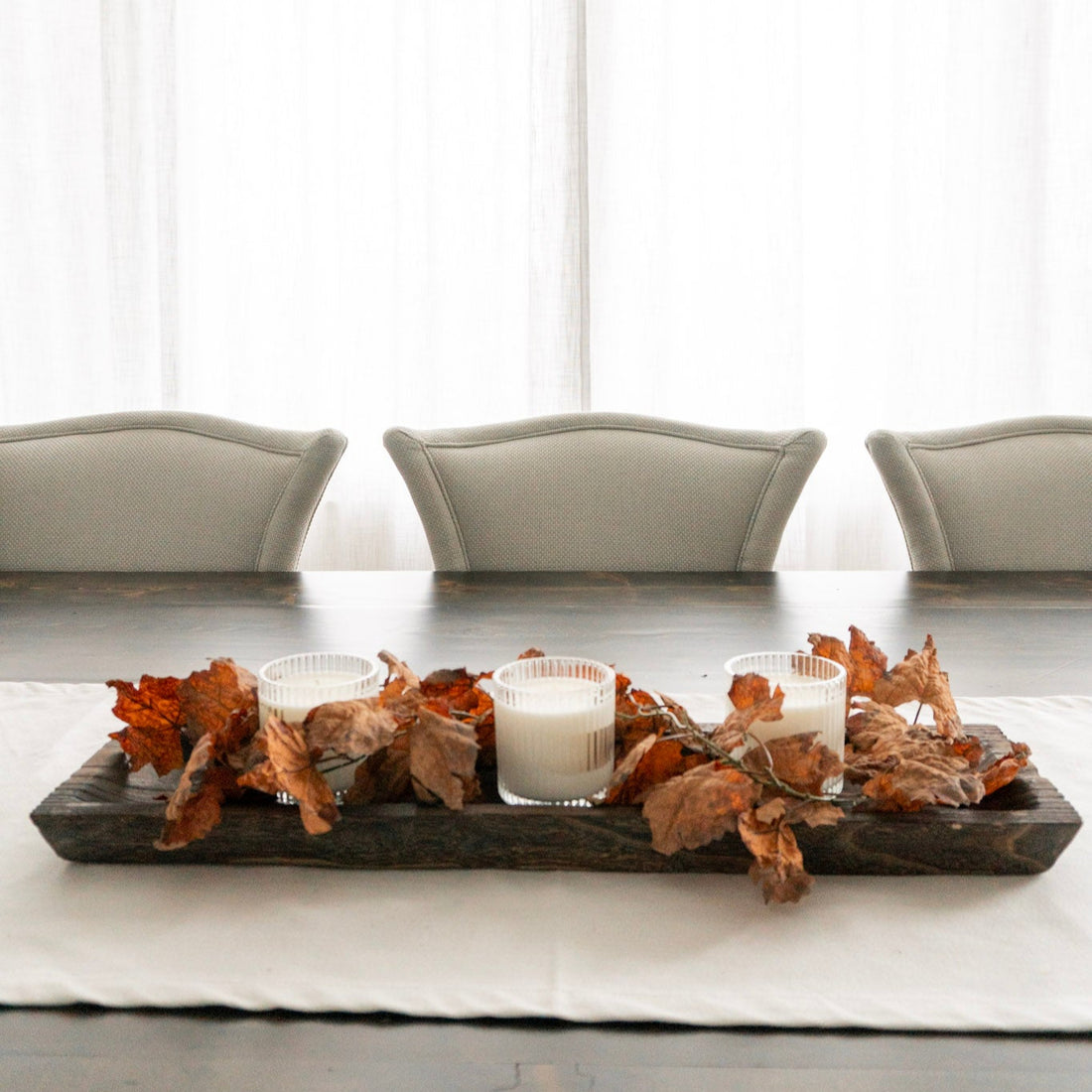 Cozy Leaf Centerpiece