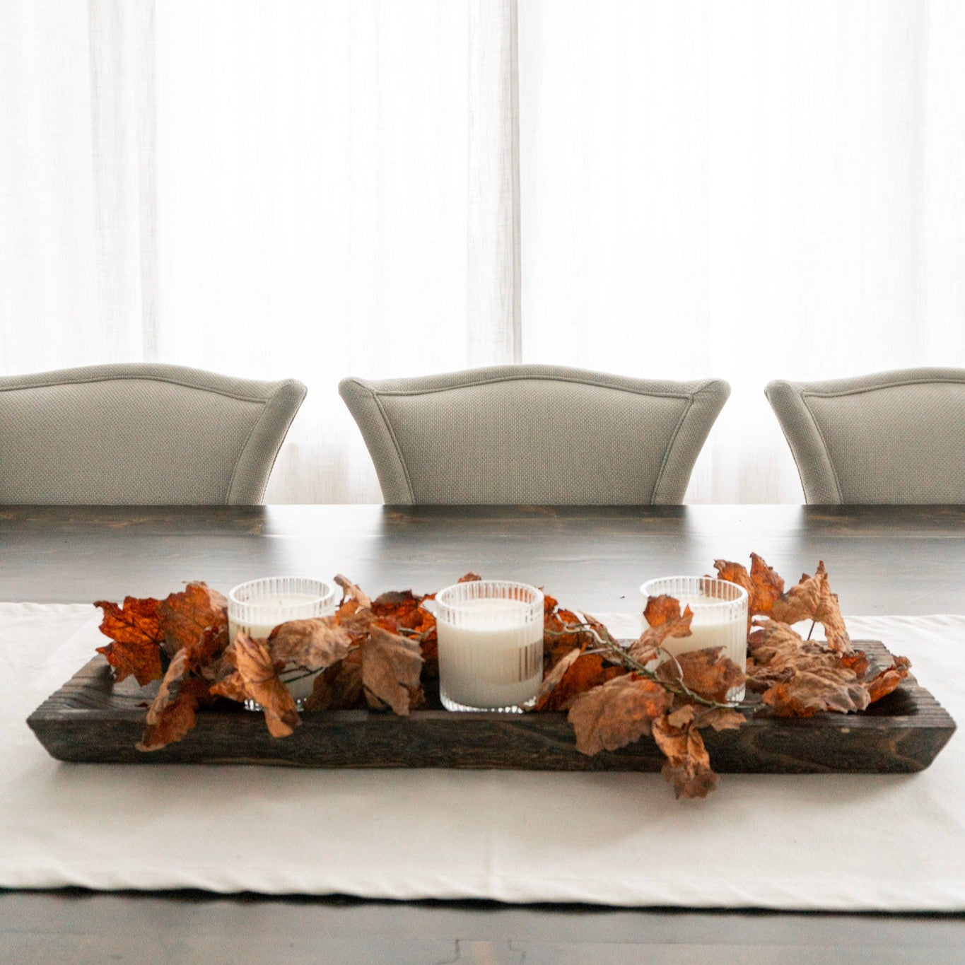 Cozy Leaf Centerpiece