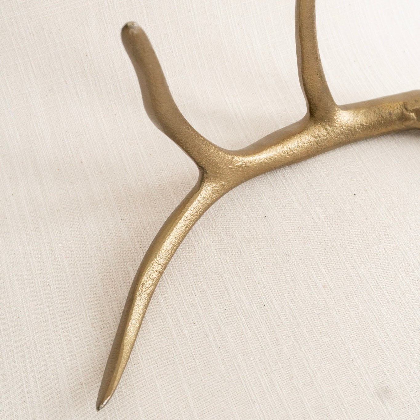 Gold Antler Decor