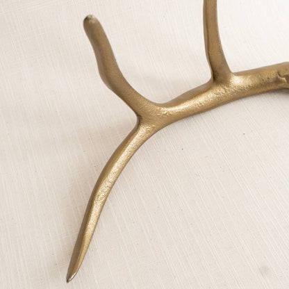 Gold Antler Decor