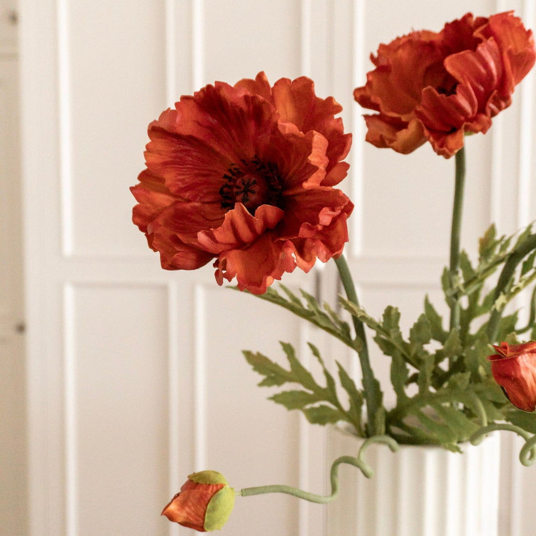 25.5&quot; Orange Poppy Pairing