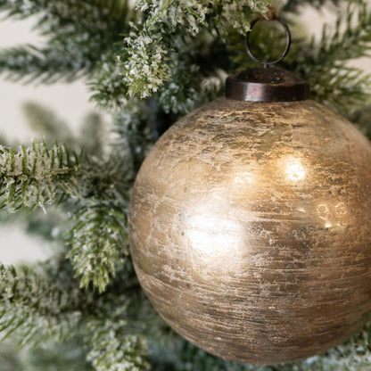 4&quot; Gold Foil Glass Ball