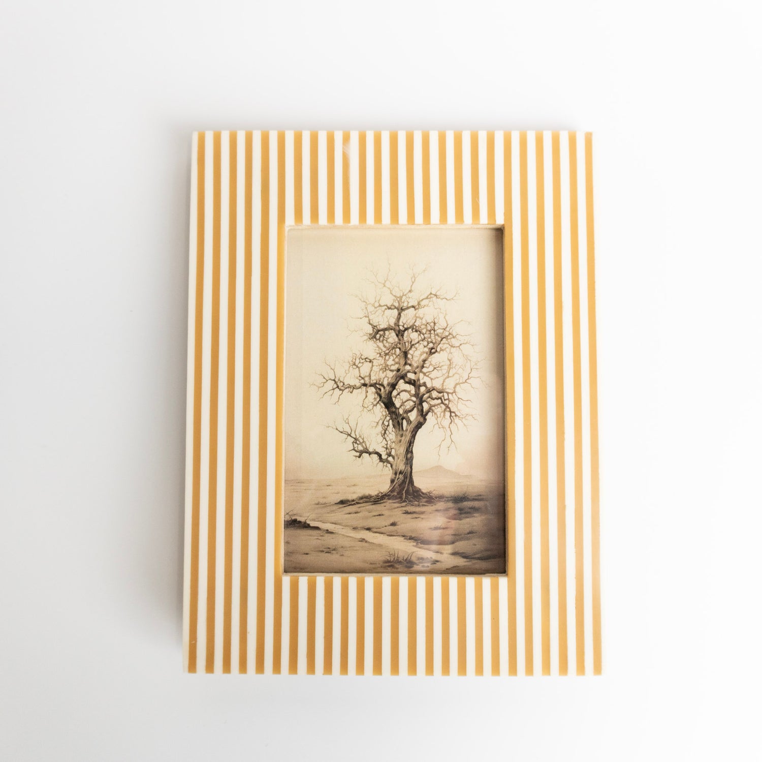 4x6 Resin Stripe Photo Frame