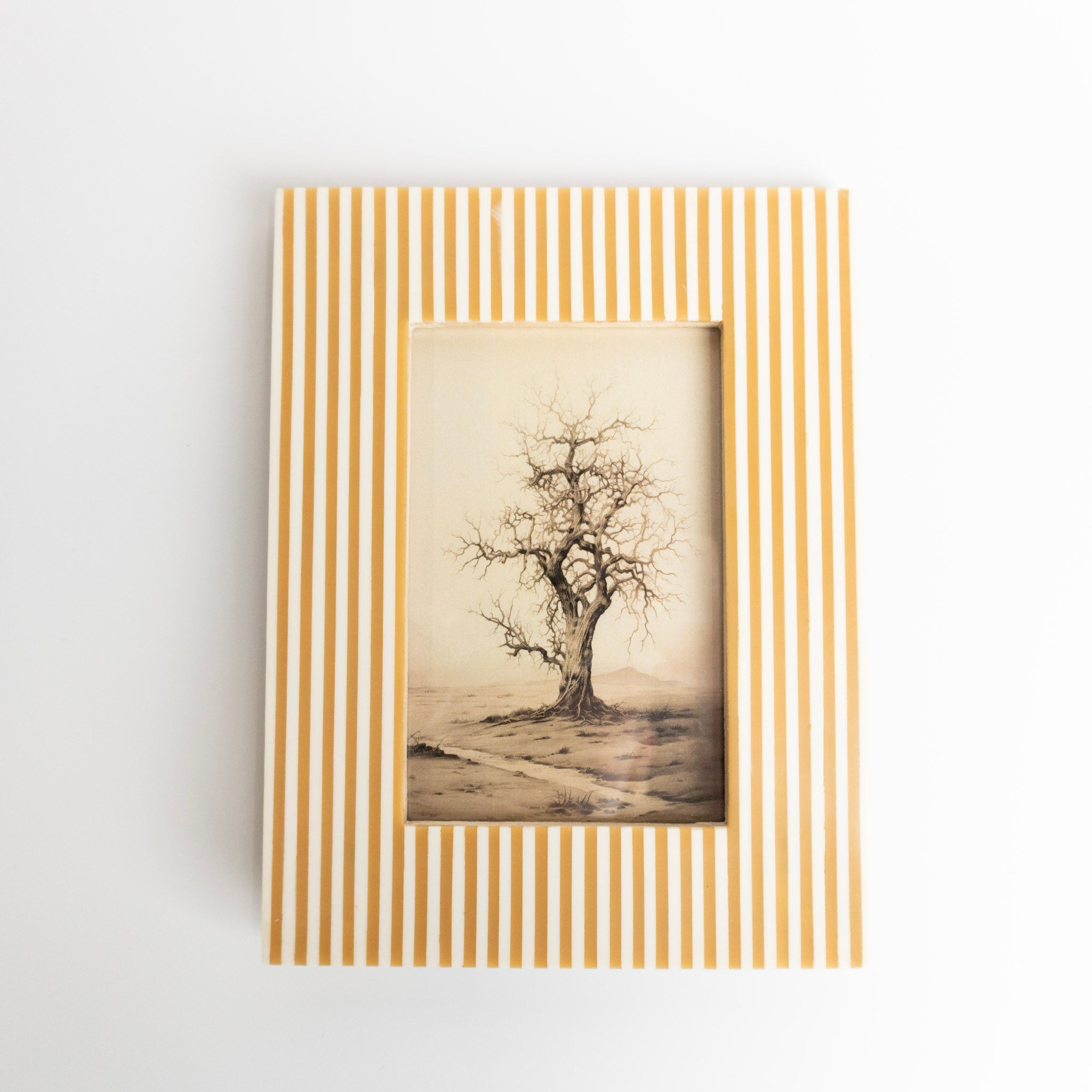 4x6 Resin Stripe Photo Frame