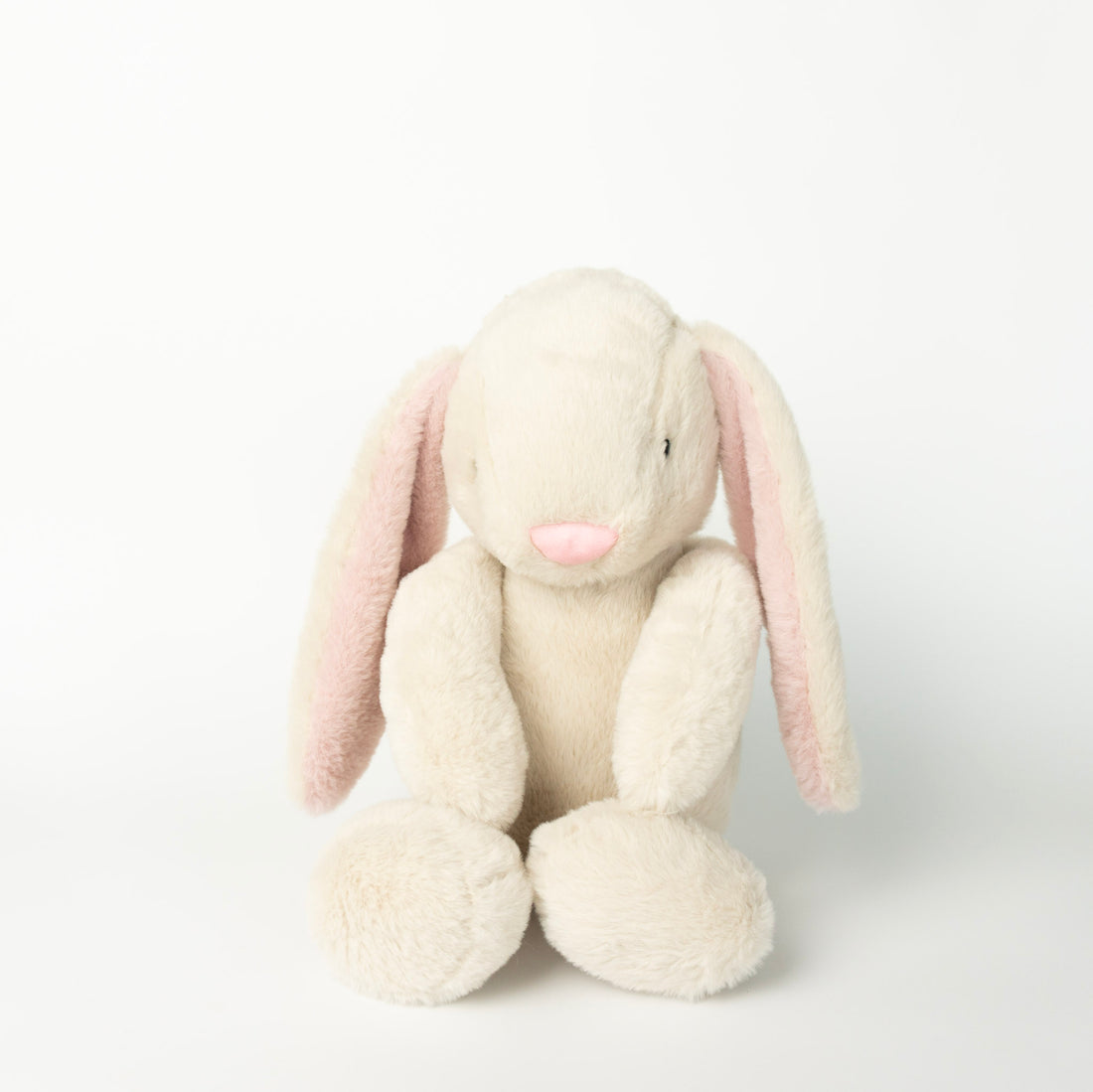 Sand &amp; Pink Plush Bunny