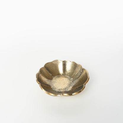 Wavy Rim Gold Bowl