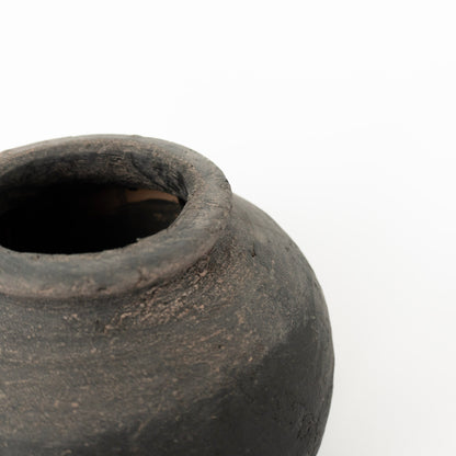 9" Black Bouquet Vase