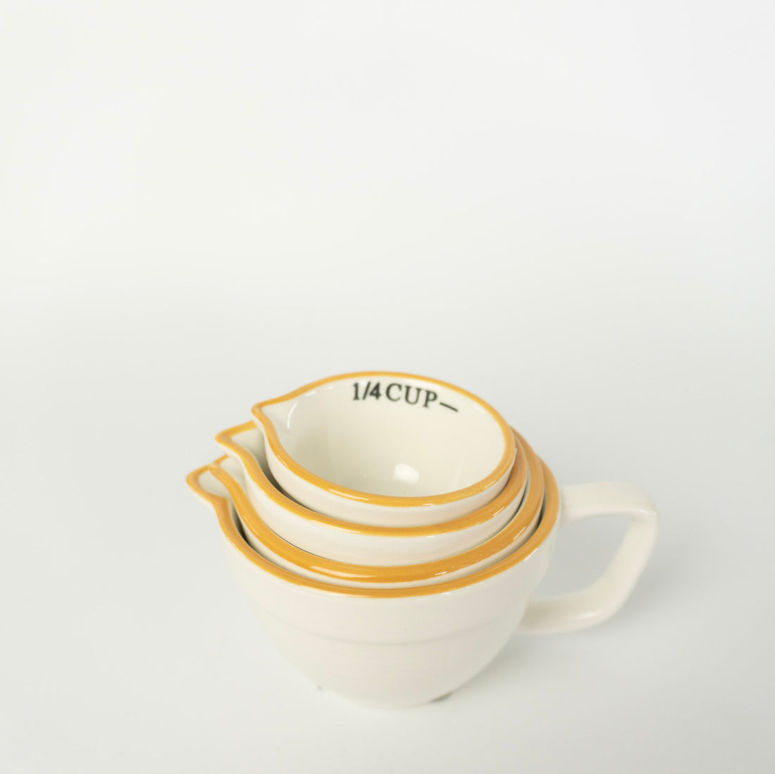 White Measuring Cups
