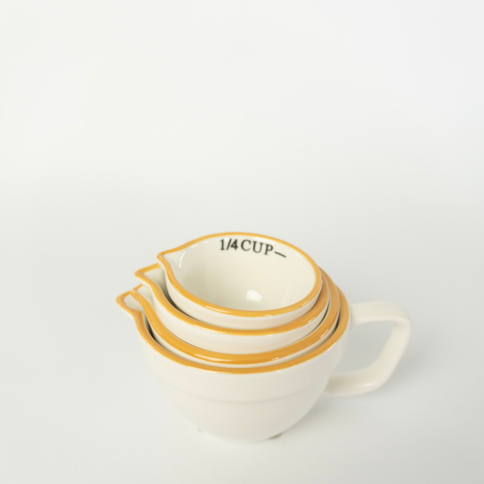 White Measuring Cups
