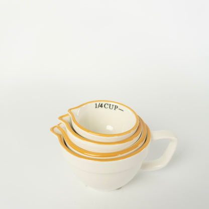 White Measuring Cups