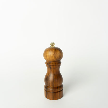 5.25" Mini Wood Pepper Mill