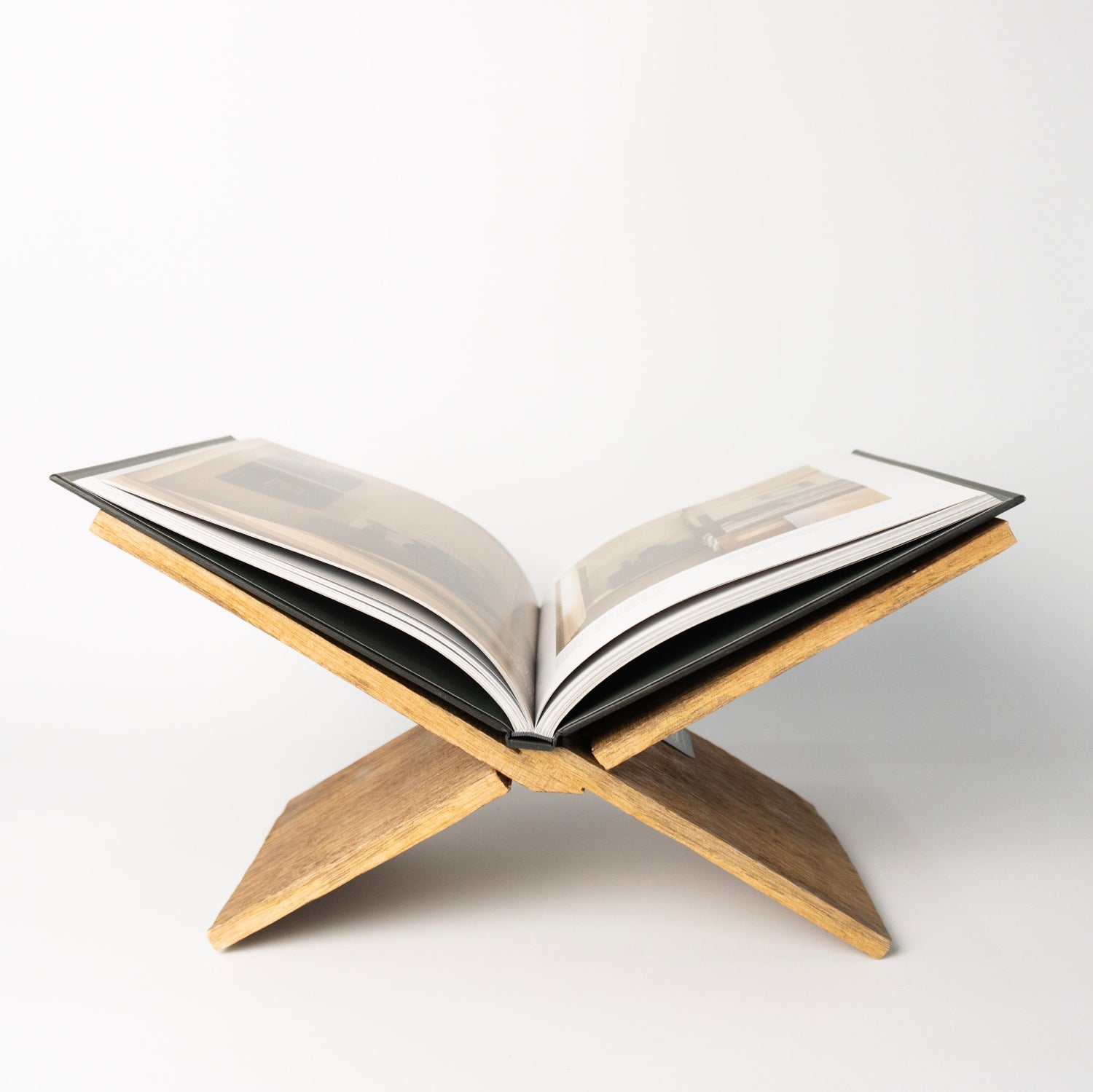 Natural Wood Magazine Holder