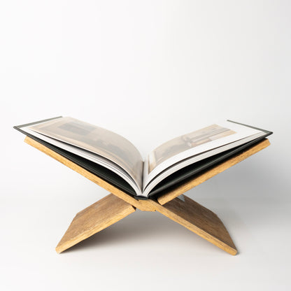 Natural Wood Magazine Holder