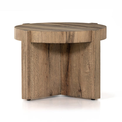 Bingham End Table - Rustic Oak Veneer