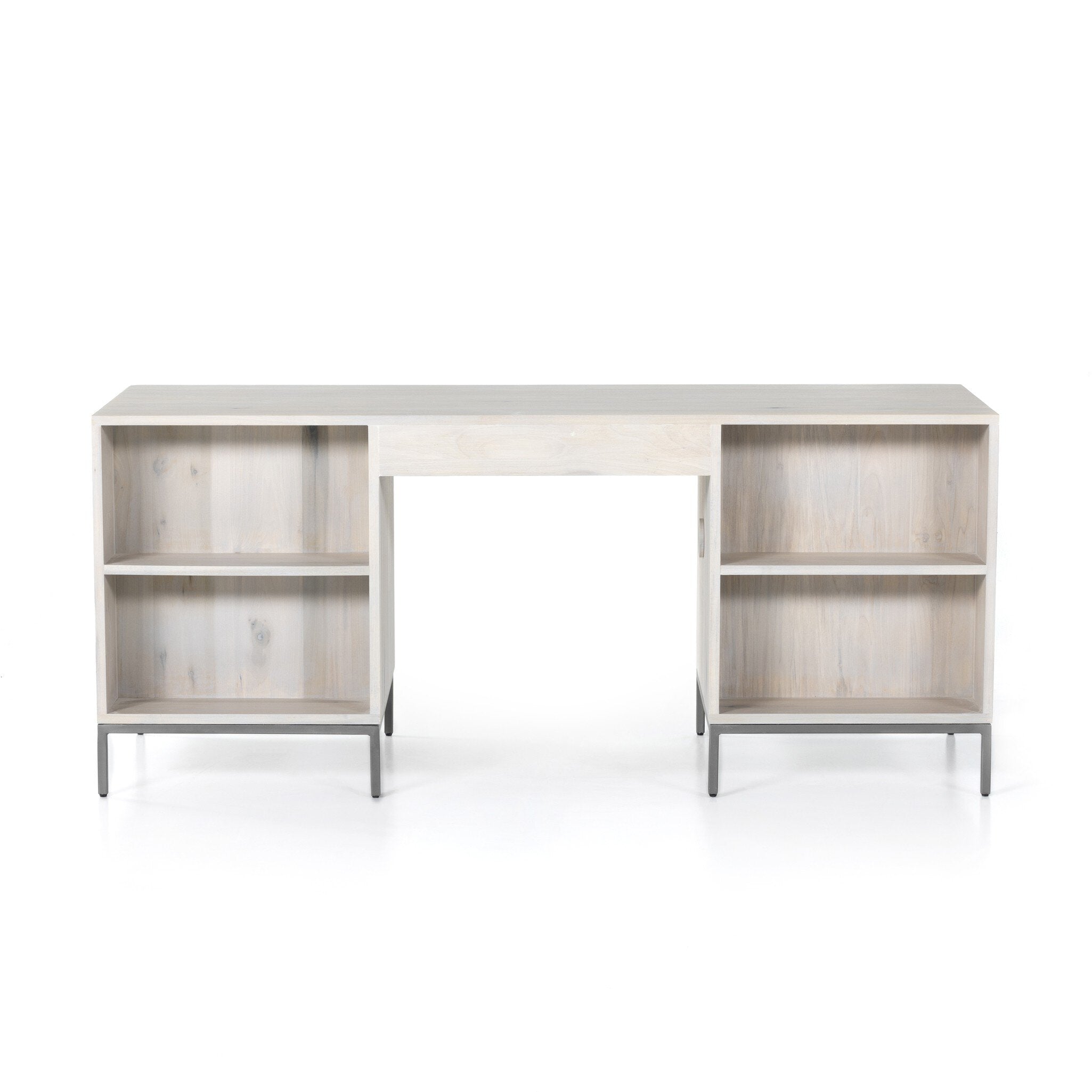 Trey Executive Desk - Dove Poplar