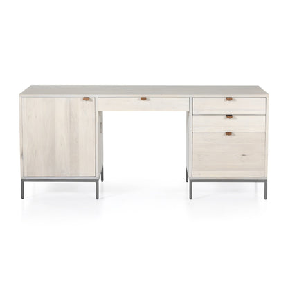 Trey Executive Desk - Dove Poplar