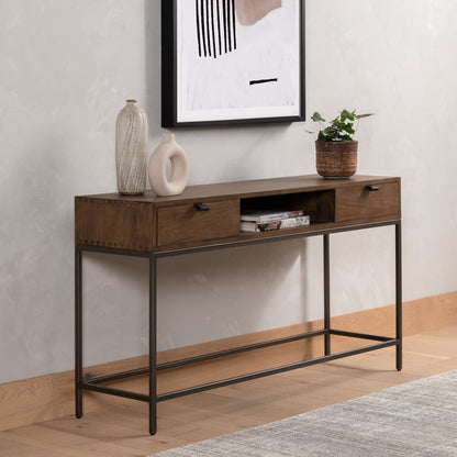 Trey Console Table - Auburn Poplar