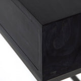 Trey Console Table - Black Wash Poplar | ready to ship!