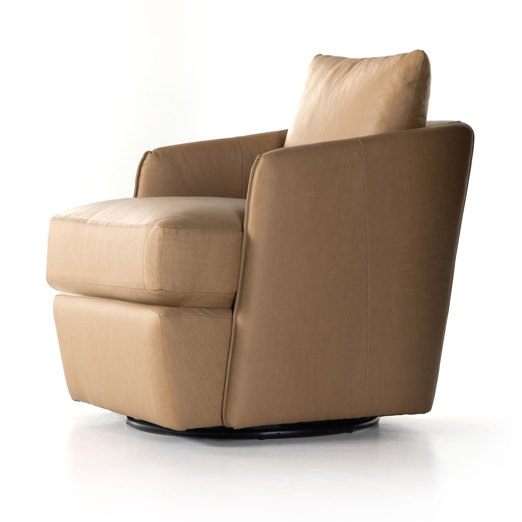 Whittaker Swivel Chair - Nantucket Taupe