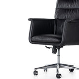 Humphrey Desk Chair - Polished Aluminum