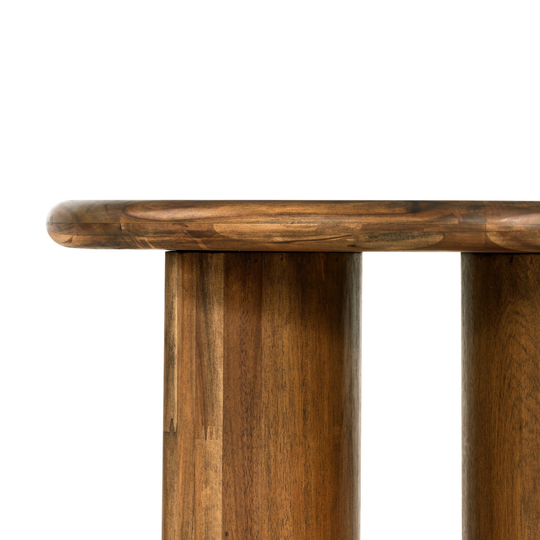 Paden End Table - Seasoned Brown Acacia