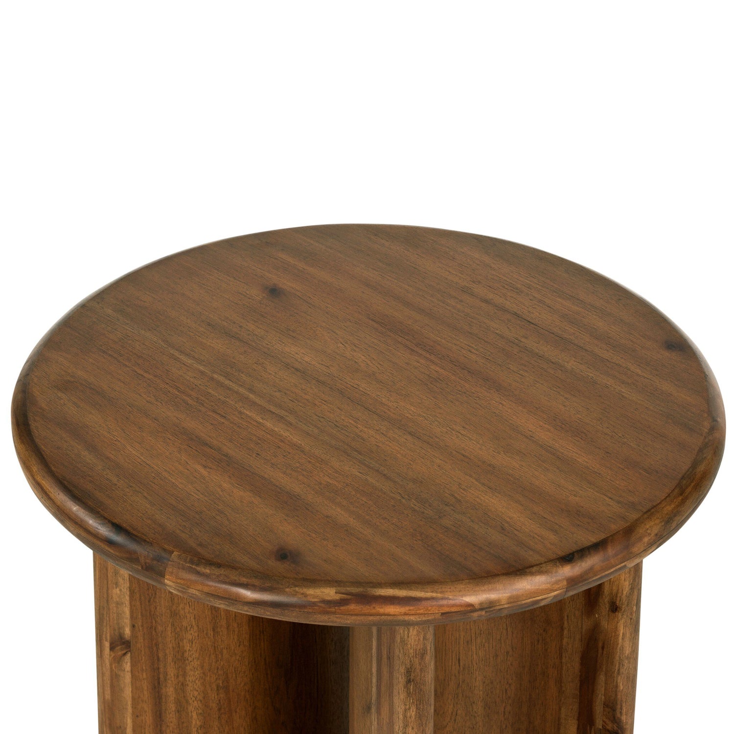 Paden End Table - Seasoned Brown Acacia