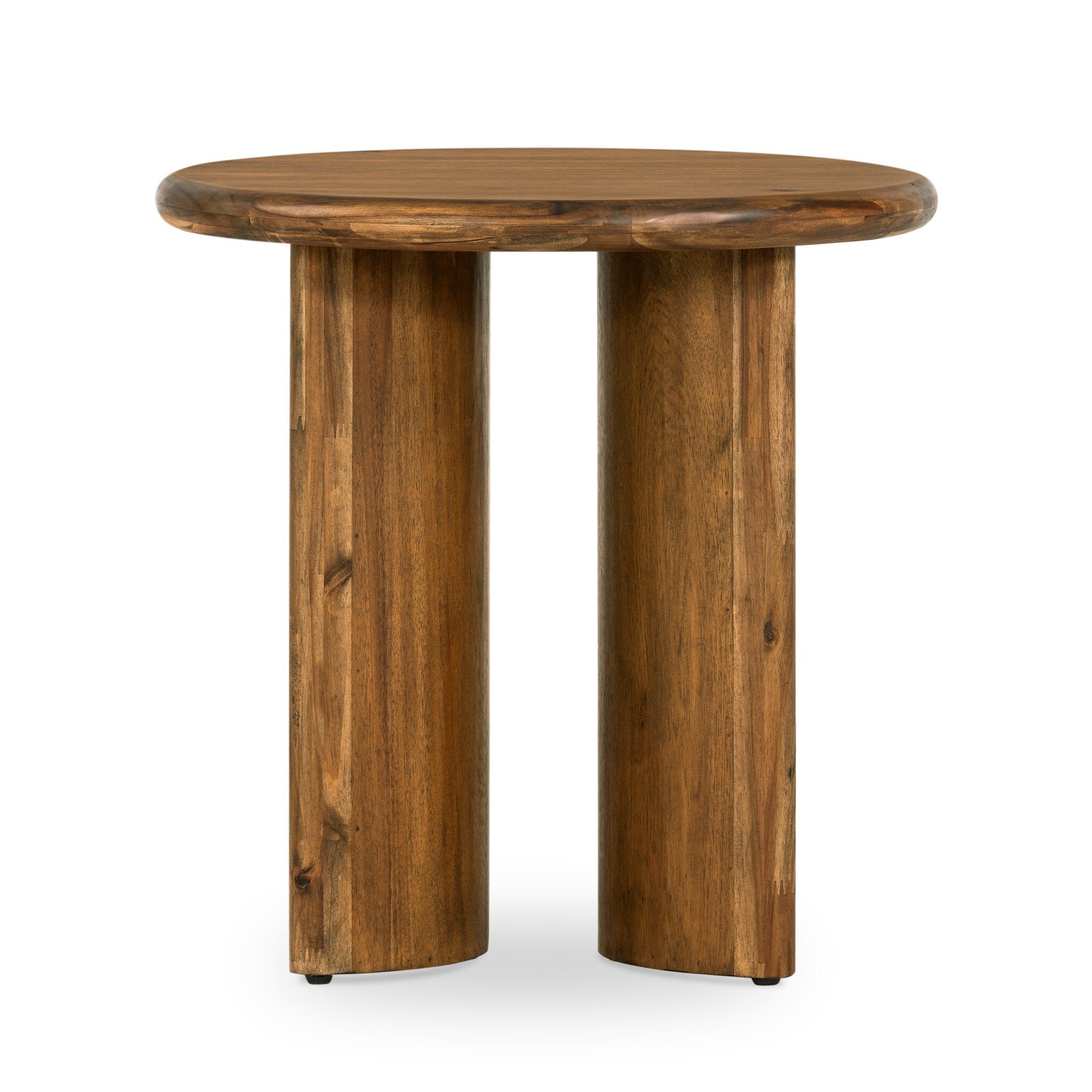 Paden End Table - Seasoned Brown Acacia