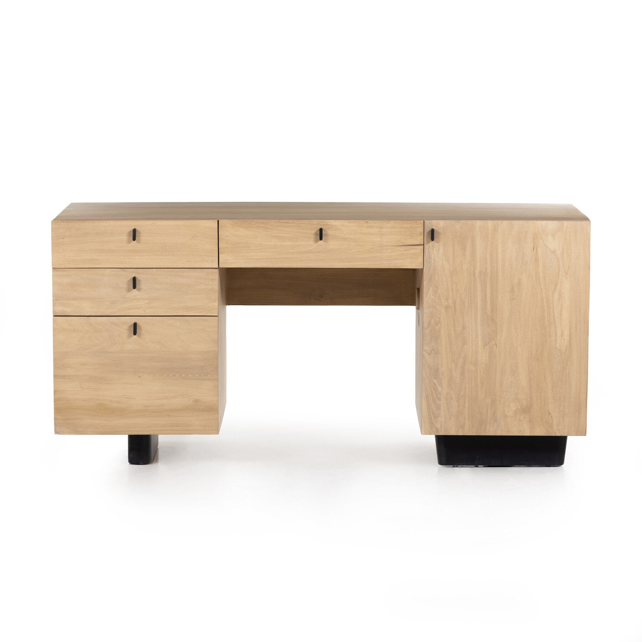 Ula Executive Desk - Dry Wash Poplar