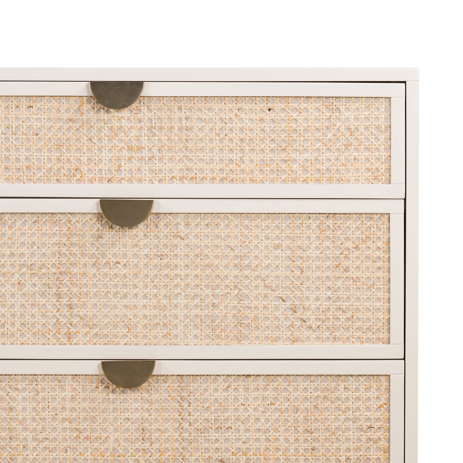 Luella 6 Drawer Dresser - Matte Alabaster