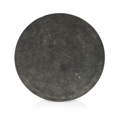 Simone Round Coffee Table - Raw Black