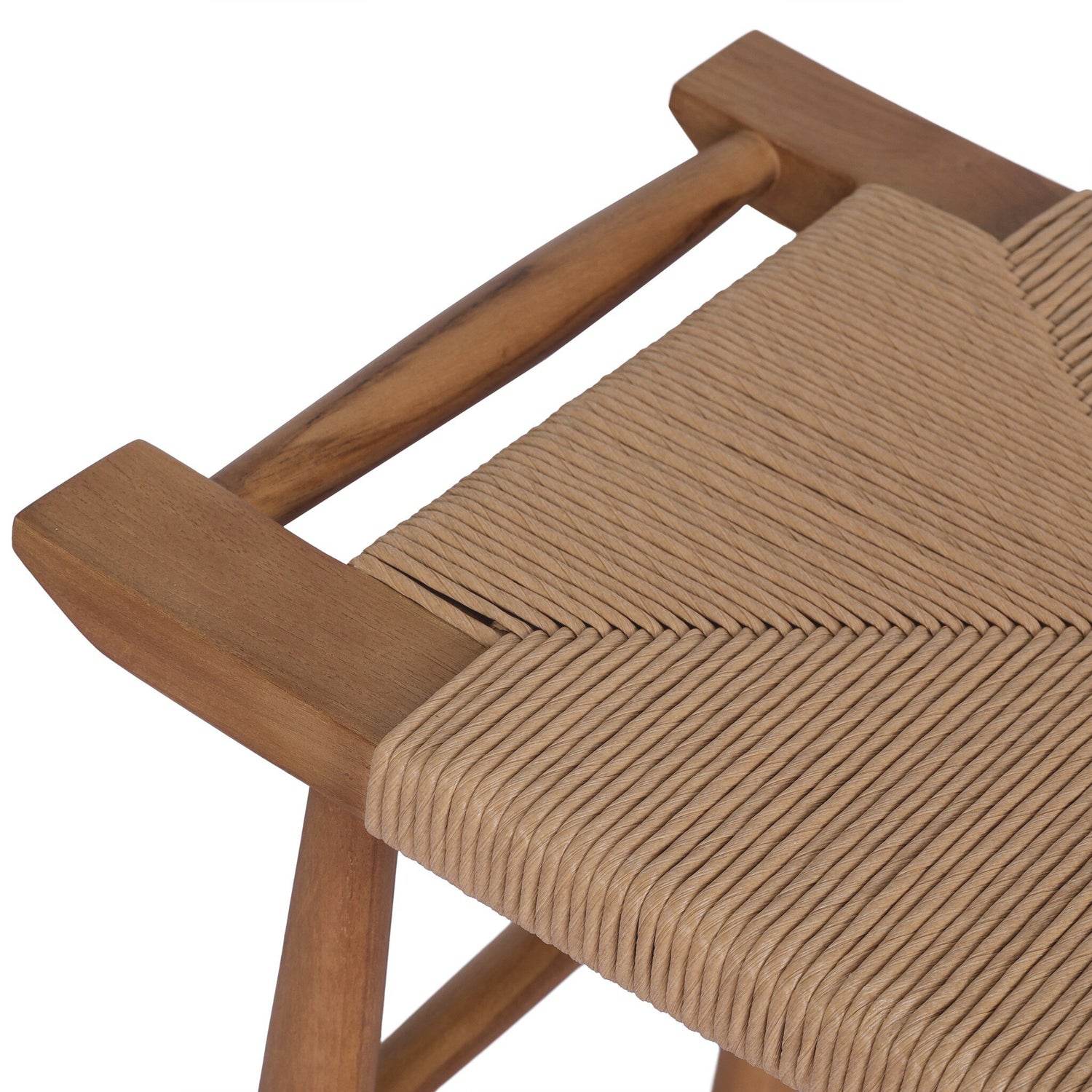 Robles Outdoor Stool - Natural Teak