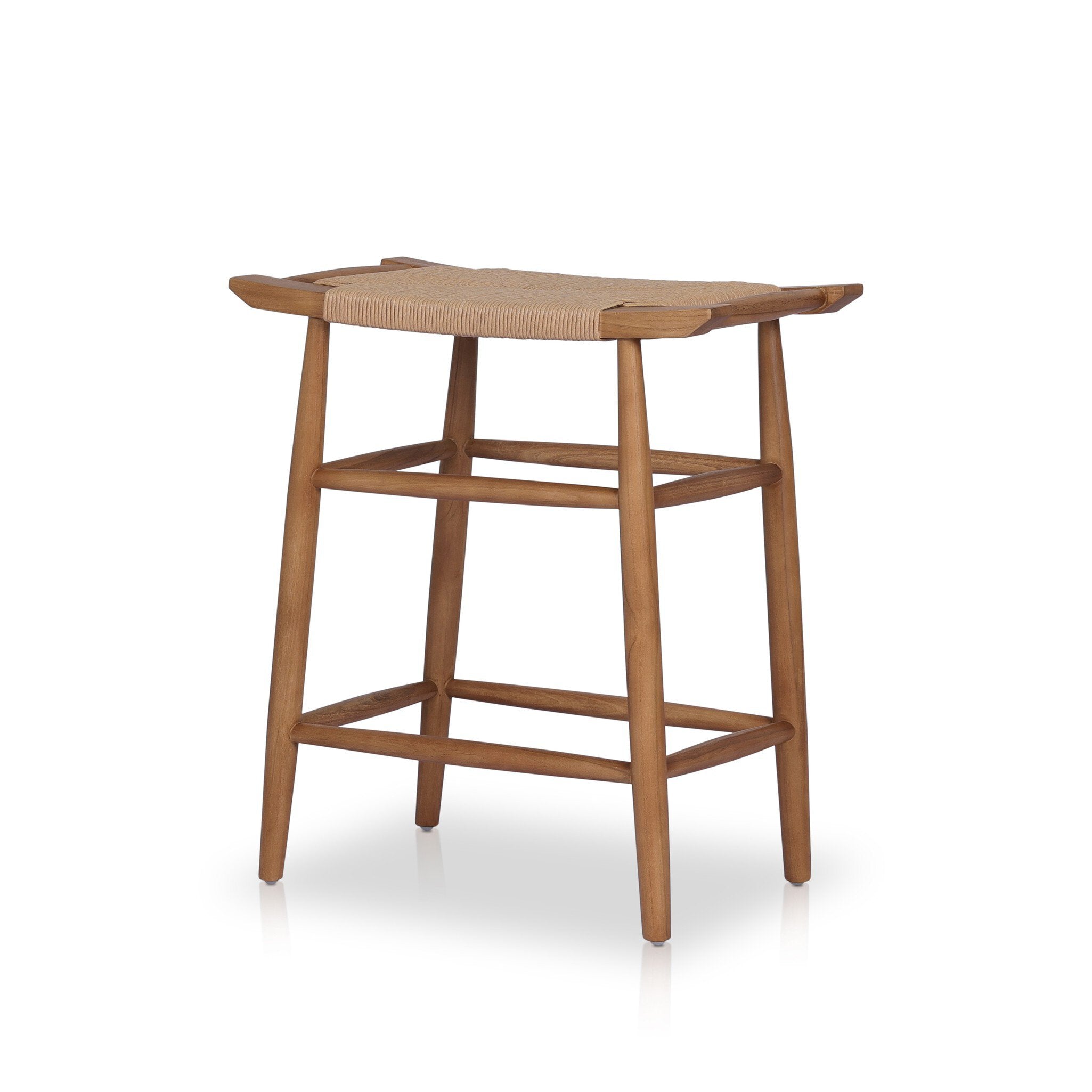 Robles Outdoor Stool - Natural Teak